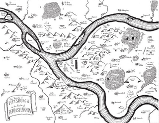 Illustration for article titled Maps Of Modern Cities Drawn In The Style Of J.R.R. Tolkien